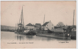 Vilvoorde - Aan De Brug Van Het Kanaal (Lagaert) (gelopen Kaart Van Voor 1900 Zonder Zegel) - Vilvoorde