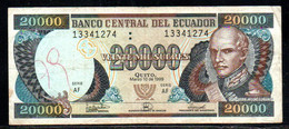 659-Equateur 20 000 Sucres 1999 AF-133 - Ecuador