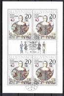 Slovaquie 2000 Mi 384 Klb., Obliteré, - Used Stamps
