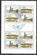 Slovaquie 2001 Mi 391-2 Klb., Obliteré, - Used Stamps