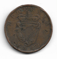 IRLANDE - 1/2 PENNY 1822 GEORGE IV - Irlande