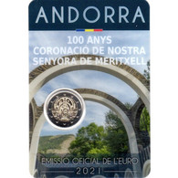 2021 ANDORRE - 2€ Euro Commémorative - Notre-Dame De Meritxell - Andorra