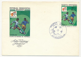 MADAGASCAR - 1 Env. FDC - Coupe Du Monde De Foot-ball - Espana 1982 - Antananarivo 11 Juillet 1982 - Madagascar (1960-...)