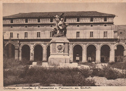 Aversa -  Scuola S.Francesco E Monumento Ai Caduti - Aversa
