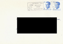 BELGIUM. POSTMARK. TIENEN. DUCK. 1985 - Andere & Zonder Classificatie