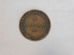 Italie 5 Centesimi 1859 Toscana - Tuscan