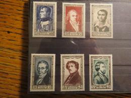 FRANCE, SERIE 891/896 LUXE** A 6 €, COTATION : 60 € - Unused Stamps