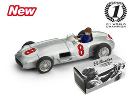 Mercedes W196 - Juan Manuel Fangio - 1st GP FI Netherland 1955 #8 - Brumm (World Champion) - Brumm