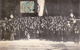 CAEN -- Excursion Paris Caen 13 Octobre 1906 - Caen