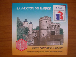 France Bloc Souvenir FFAP  5  Neuf** - Blocks & Sheetlets & Booklets