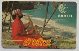 Barbados BDS $40 Cable And Wireless 125CBDA ARTURO TAPPIN ( Int'l. Jazz Artist ) - Barbados (Barbuda)