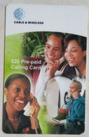 Barbados $20 Cable And Wireless Bar-03, 4 People On Phone 1999 - Barbados (Barbuda)
