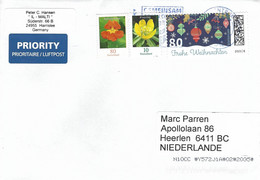 Germany Deutschland 2021 Harrislee Kapuzinerkresse Winterling Christmas Cover - Brieven En Documenten