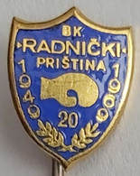 Boxing Club Radnicki - Pristina - Kosovo,Serbia,Yugoslavia  boxing Boxe Boxeo Boxen Pugilato Boksen  PIN A6/5 - Boxen