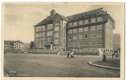 OLTEN: Byfang Schulhaus Animiert 1917 - Olten