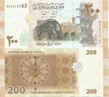Delcampe - Syria 200 Pounds 2009. UNC - Syrie