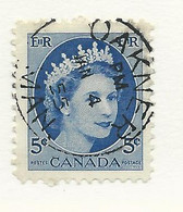 32726) Canada Postmark Cancel Manitoba MB Oakner - Historia Postale