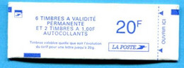 France, Carnet 1510 Type II (avec 3101c Et 3085a)- Carnet Marianne De Luquet, Neuf, Non Ouvert, TTB. - Freimarke