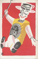 2 BUVARDS - PUBLICITE  CAFE LEGAL + CHICOREE LEROUX 1955 - Café & Thé