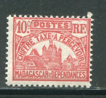 MADAGASCAR- Taxe Y&T N°11- Neuf Sans Charnière ** - Timbres-taxe