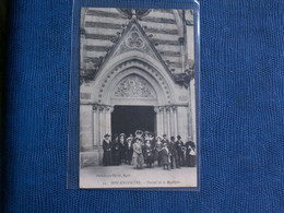 CPA    BON  ENCONTRE  //  PORTAIL  DE  LA  BASILIQUE  --  1915 - Bon Encontre