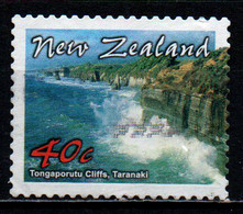 NUOVA ZELANDA - 2002 - Tongaporutu Cliffs, Taranaki - USATO - Gebraucht