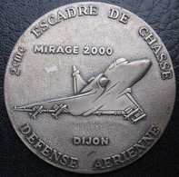 Applique Médaille 2e Escadre De Chasse Défense Aérienne Dijon Mirage 2000 - Frankreich