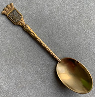 Cuillère De Collection Dorée Draguignan—Etat Moyen - Spoons