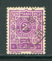 MAROC- Taxe Y&T N°54- Oblitéré - Timbres-taxe