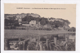 CP 84 CAUMONT La Chartreuse De Bonpas Et Barrages De La Durance - Caumont Sur Durance