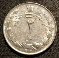 IRAN - 2 RIALS 1974 ( 1353 ) - Muhammad Reza Pahlavi - KM 1173 - Iran