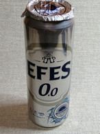 KAZAKHSTAN...BEER CAN..450ml. "EFES 0.0"  MEDITERRANEAN SLOW BREW. - Cans