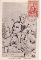 Carte Maximum FRANCE N° Yvert 428 (ENFANTS DES CHÔMEURS) Obl Sp 1er Jour 4.4.39 RR - 1950-59