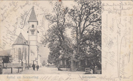 B1298) SPITAL Am SEMMERING - Kirchplatz - Kirche U. Tolle DETAILS Alt ! 1900 !! - Steinhaus Am Semmering