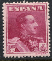 Edifil 322** Alfonso XIII Tipo Vaquer Nuevo Sin Charnela. Valor Clave - Nuevos