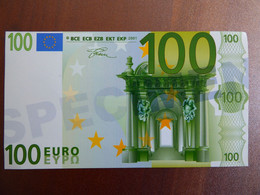 Billet  Fantaisie 100 Euro - Specimen