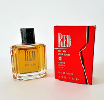 Miniatures De Parfum RED FOR MEN  De GIORGIO  BEVERLY HILLS 15 Ml  + BOITE - Miniaturen Herrendüfte (mit Verpackung)