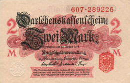 GERMANIA-2 MARK 1914 -Wor:P-53/2, Ros:R-52b - Darlehenskassenschein - XF+ - Altri & Non Classificati