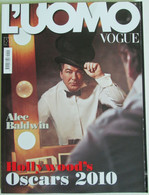 L’UOMO VOGUE 409 2010 Alec Baldwin Chistoph Waltz Tobey Maguire Colin Firth Jeff Bridges Kathryn Bigelow Jason Reitman - Mode