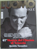 L’UOMO VOGUE 413 2010 Quentin Tarantino Vittorio Gassman Oliver Stone Sofia Coppola Alba Rohrwacher Luca Marinelli - Mode