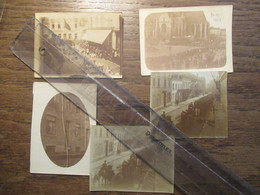 5 Photos Vilvoorde 1923 + 1914 - 18 ? - Historical Documents