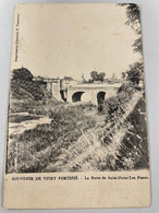 CPA Précurseur - 51 - VITRY - Souvenir De Vitry Fortifié - La Porte De Saint-Dizier Les Fossés - Vitry-la-Ville