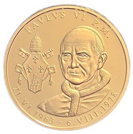 VATICANO. MEDALLA DEDICADA AL PAPA PABLO VI - Adel