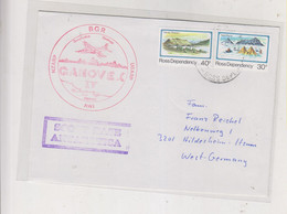 ROSS DEPENDENCY 1984    Nice   Cover To Germany SCOTT BASE ANTARCTICA - Covers & Documents