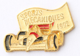 Pin's SPORTS MECANIQUES 1992 - Formule 1 - L061 - Car Racing - F1