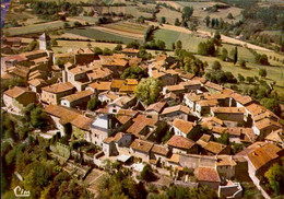 PEROUGES    ( AIN )       VUE GENERALE AERIENNE - Pérouges