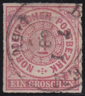 Nord    .    Michel    .   4      .    O      .     Gestempelt   .   /  .    Cancelled - Used