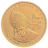 VATICANO. MEDALLA DEDICADA AL PAPA JUAN PABLO II - Monarquía / Nobleza