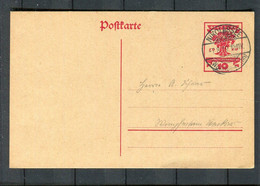 Deutsches Reich / 1919 / Stegstempel "NIKOLASSEE" Auf Postkarte (11587) - Marcofilie - EMA (Print Machine)