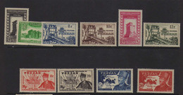 Fezzan (1949) -  Monuments  - D'Ornano - Leclerc   - Neufs* - MLH - Unused Stamps
